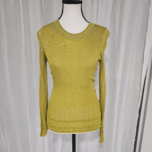 Yves Saint Laurent Women's Knit Top Size Medium - Picture 1 of 10